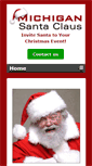 Mobile Screenshot of michigansantaclausllc.com